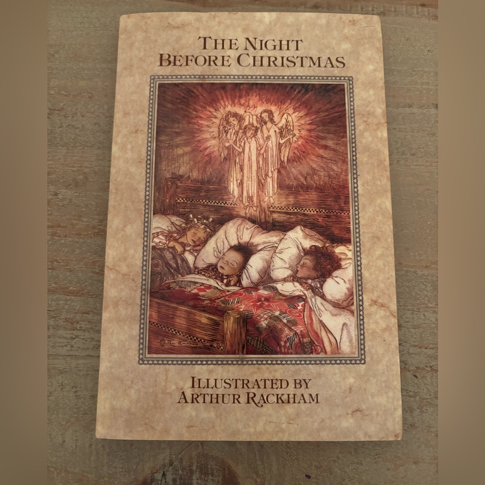 The Night Before Christmas Book Vintage 1985 Edition By Clement C Moore